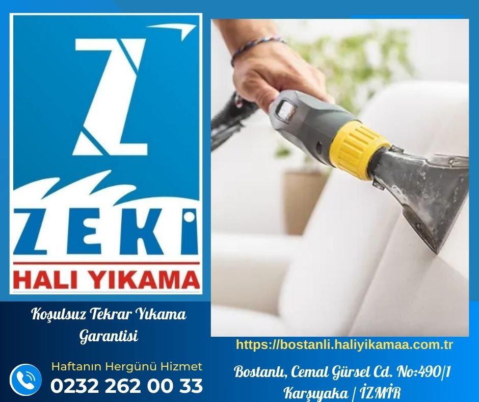 bostanlı koltuk yıkama